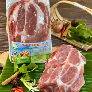 Thịt nạc vai lợn Sáng Nhung OCOP 4 sao