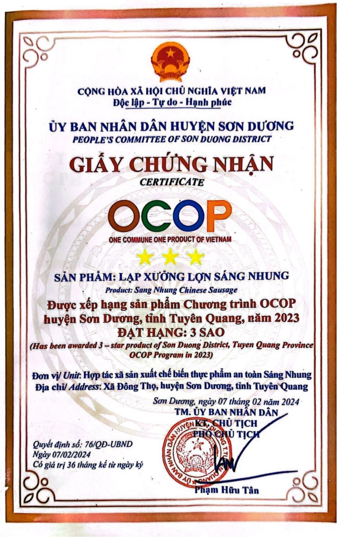 LẠP XƯỞNG